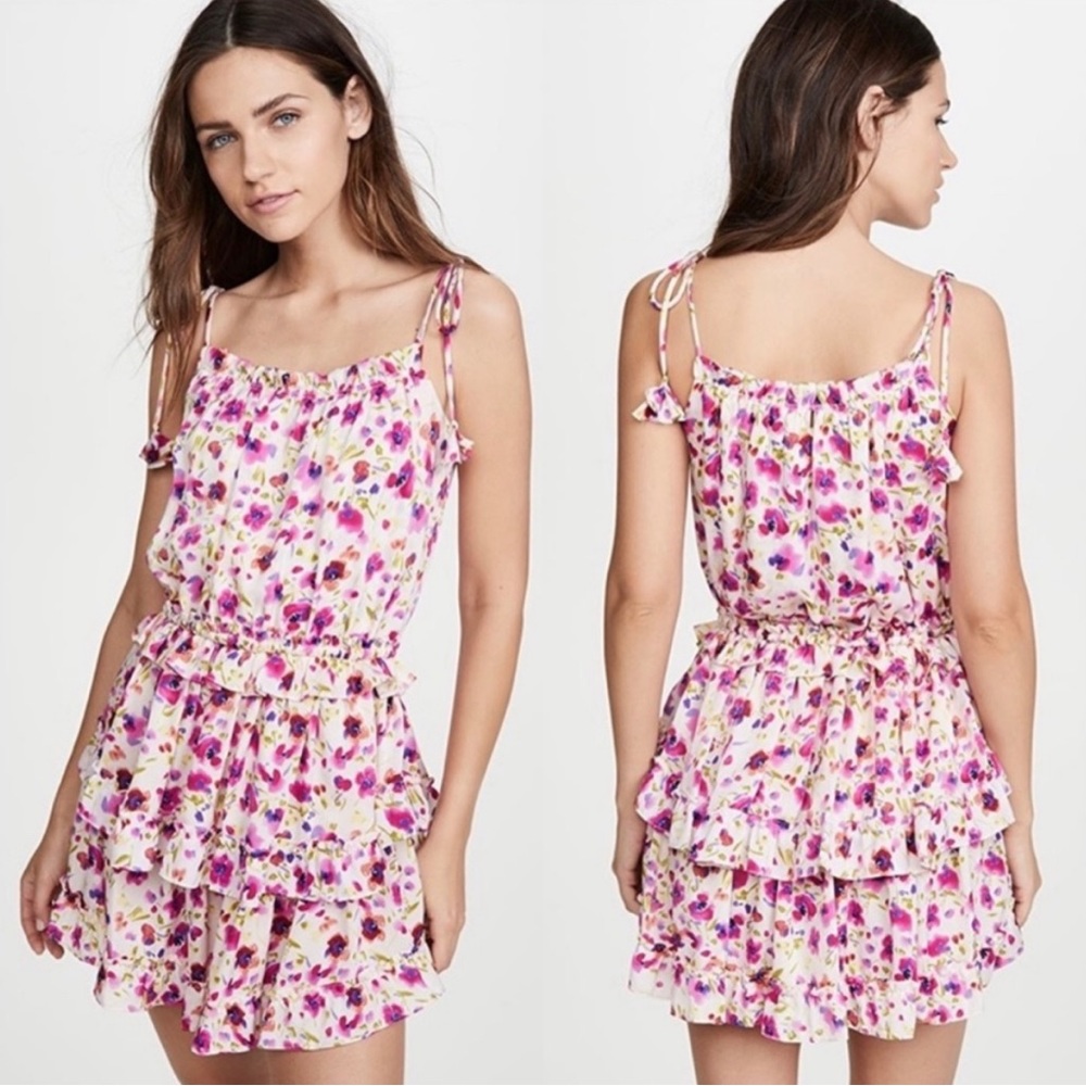Misa Los Angeles Eliana Dress in Pink Floral